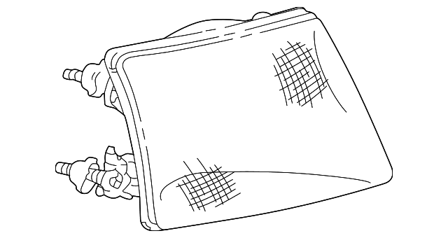 Driver Side Headlamp Assembly