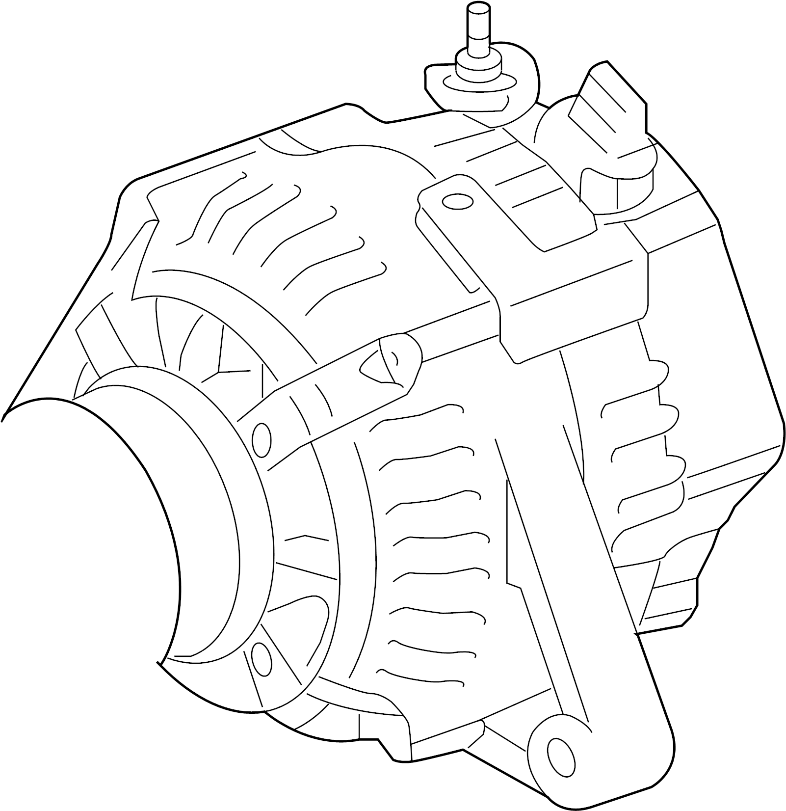 BMW X5 Alternator 14V 230 AMP 7 Grooves