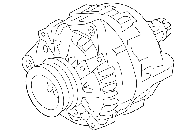 Ford Mustang Alternator 12V 150 AMP 6 Grooves