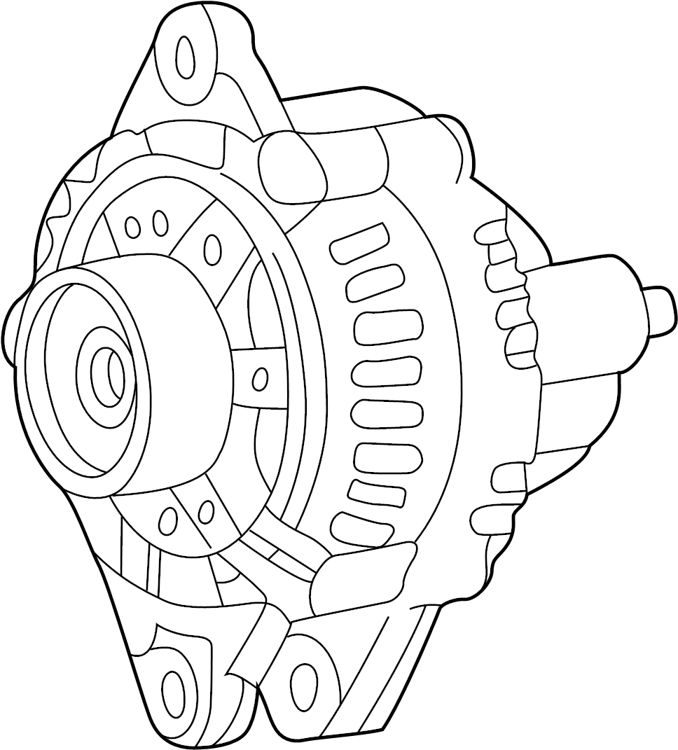 Honda Accord Alternator 12V 110 - 130 AMP